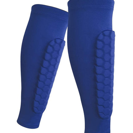 Honeycomb Shank Protection Foot Sock Men's Anti-collision Non-slip