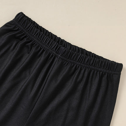 Girls' Spring Fall Outfit Set Pretty Girl Letter Print Long Sleeve Pullover Top & Matching Pants