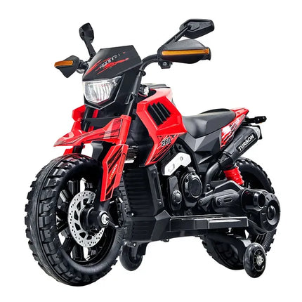 Kids Ride on Motorcycle 6V Electric Motorbike with LED for Kids Aged 3+