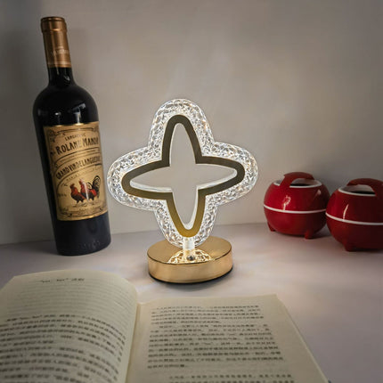 Star Moon Charging Touch Touch Small Night-light Table Lamp