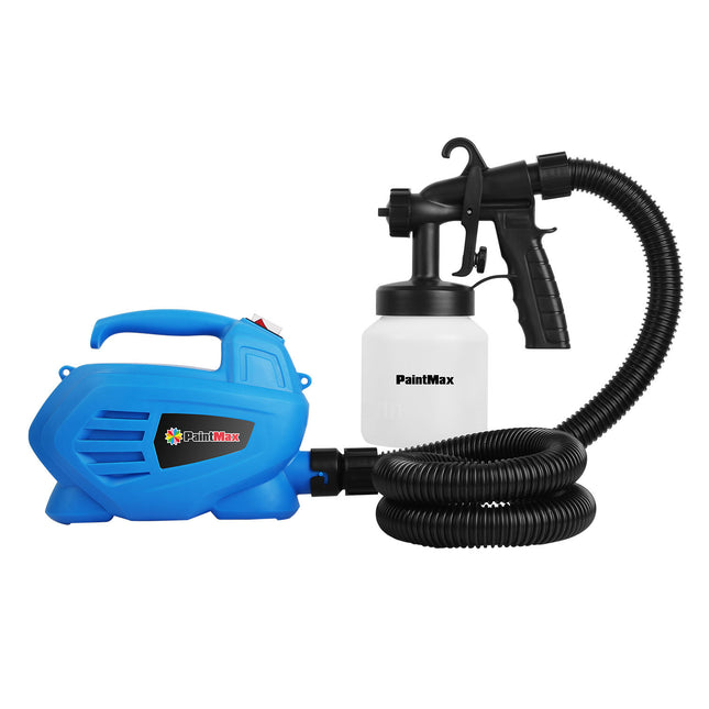 800ML Paint Spray Painter 650W Paint Sprayer Machine 800ML Per Min Output HVLP Oil Primer Water Sprayer With 3 Spraying Patterns Motor Strap Detachable Container