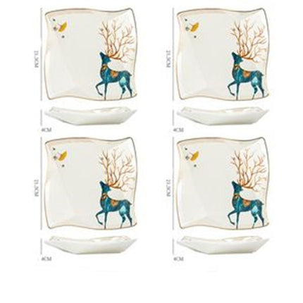 Dinner Plates Ceramic Steak Plate Web Porcelain