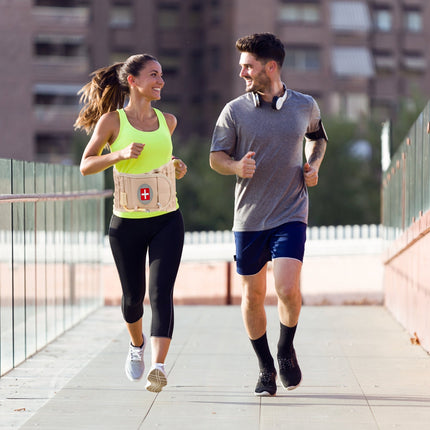 1Pc Decompression Back Belt Lumbar Spine Support Lower Back Air Traction Device With Extension Pad For Men Women Pain Relief Fit For All Waist