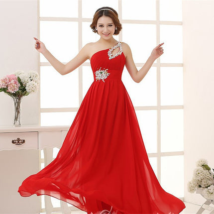 Speed Selling Wedding Bridesmaid Banquet Evening Dress