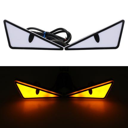 Triangle Eyes Modified General Motorcycle Decorative Accessories Car Lights