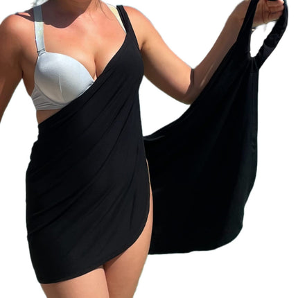 Solid Color One-piece Swimsuit For Women  Plus Size Backless Swimsuit