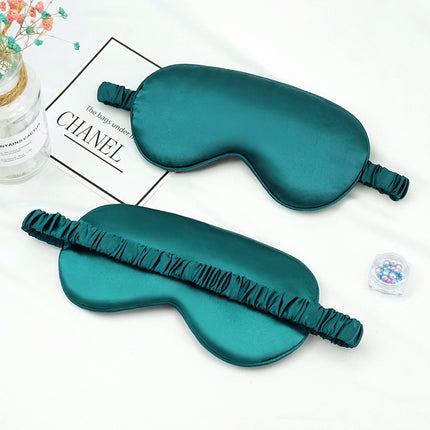 Eye Patch Imitated Silk Eye Patch Shading Sleeping Eye Mask Travel Relax Covers Eye Shade Health Sleeping Shield Eye Care Tools