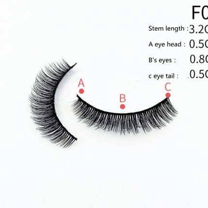 Self-adhesive Eyeliner False Eyelashes Multi-layer Cross-section False Eyelashes