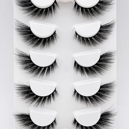 Mink Eyelashes Eye Tail Lengthening Natural Eyelashes Flat False