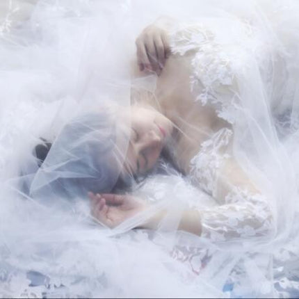Bridal Wedding Veil Widened Tail