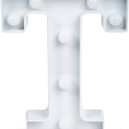 26 Letters White LED Night Light Marquee Sign Alphabet Lamp