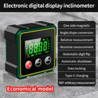 Magnetic Digital Angle Finder With Electronic Laser Gauge Protractor Inclinometer Level Magnets Level Ruler Angle Slope