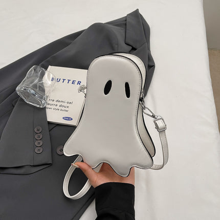 Women's Halloween Ghost Kid Messenger Bag