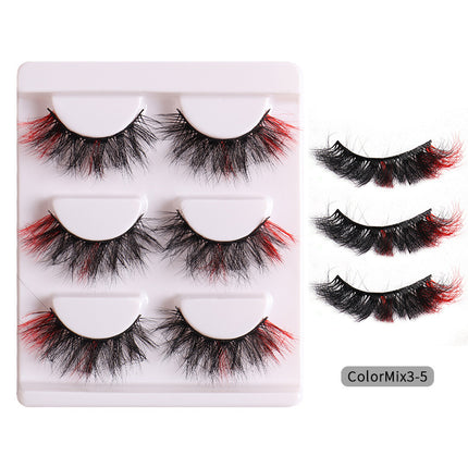 fashion High Color Fried Curly Eyelashes