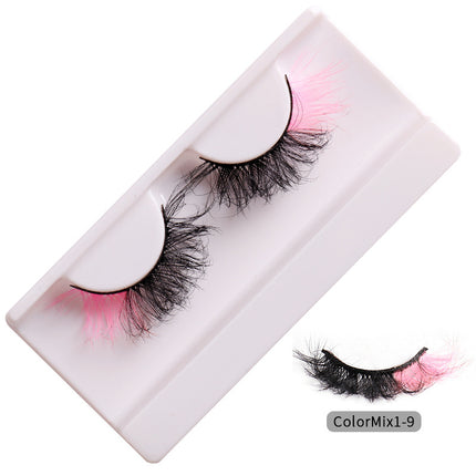fashion High Color Fried Curly Eyelashes