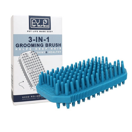 Pet Bath Massage Comb Mo Hair Removal Brush Wet And Dry Dual Use