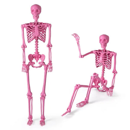 5.5ft Life-Size Pre-Lit Halloween Skeleton