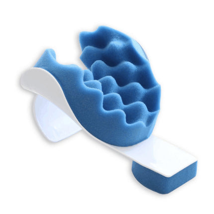 Support Pillow Blue Headrest Cushion Cervical Pillow