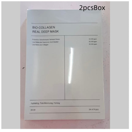 Deep Collagen Overnight Mask The Real Collagen Facial Sheet Masks With Low Molecular Weight Collagen For Elasticity Firming