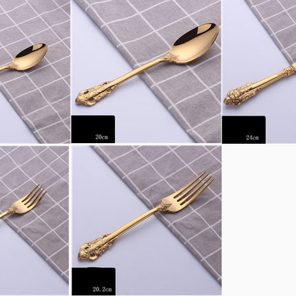 Four-piece Stainless Steel Cutlery Spoon