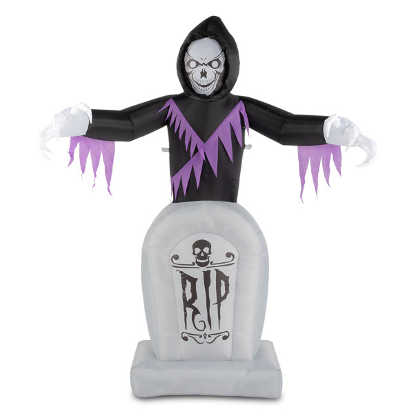 Grim Reaper And Grave, Halloween Inflatable Decoration 12V