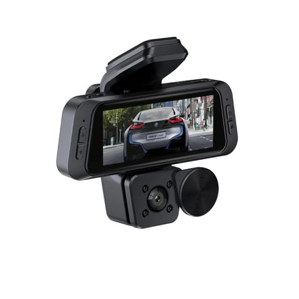 1080P HD 360° Multi-Function Car Black Box with IPS Screen 3-Lens Wide Angle Dashcam 1-Year Warranty