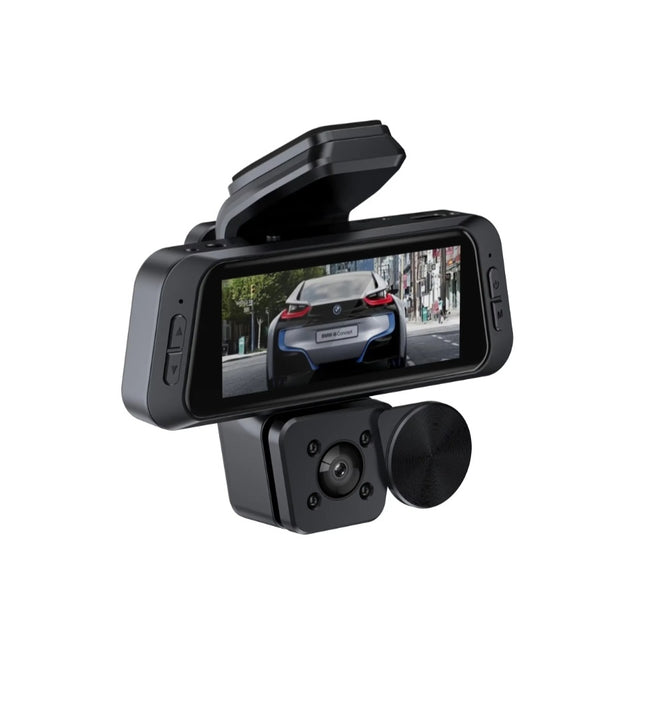 1080P HD 360° Multi-Function Car Black Box with IPS Screen 3-Lens Wide Angle Dashcam 1-Year Warranty