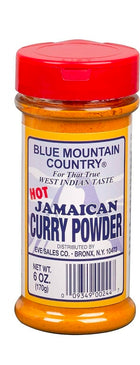 Jamaican Hot Curry Powder 6 oz  Authentic Spices for Meat, Seafood, Vegetables & More